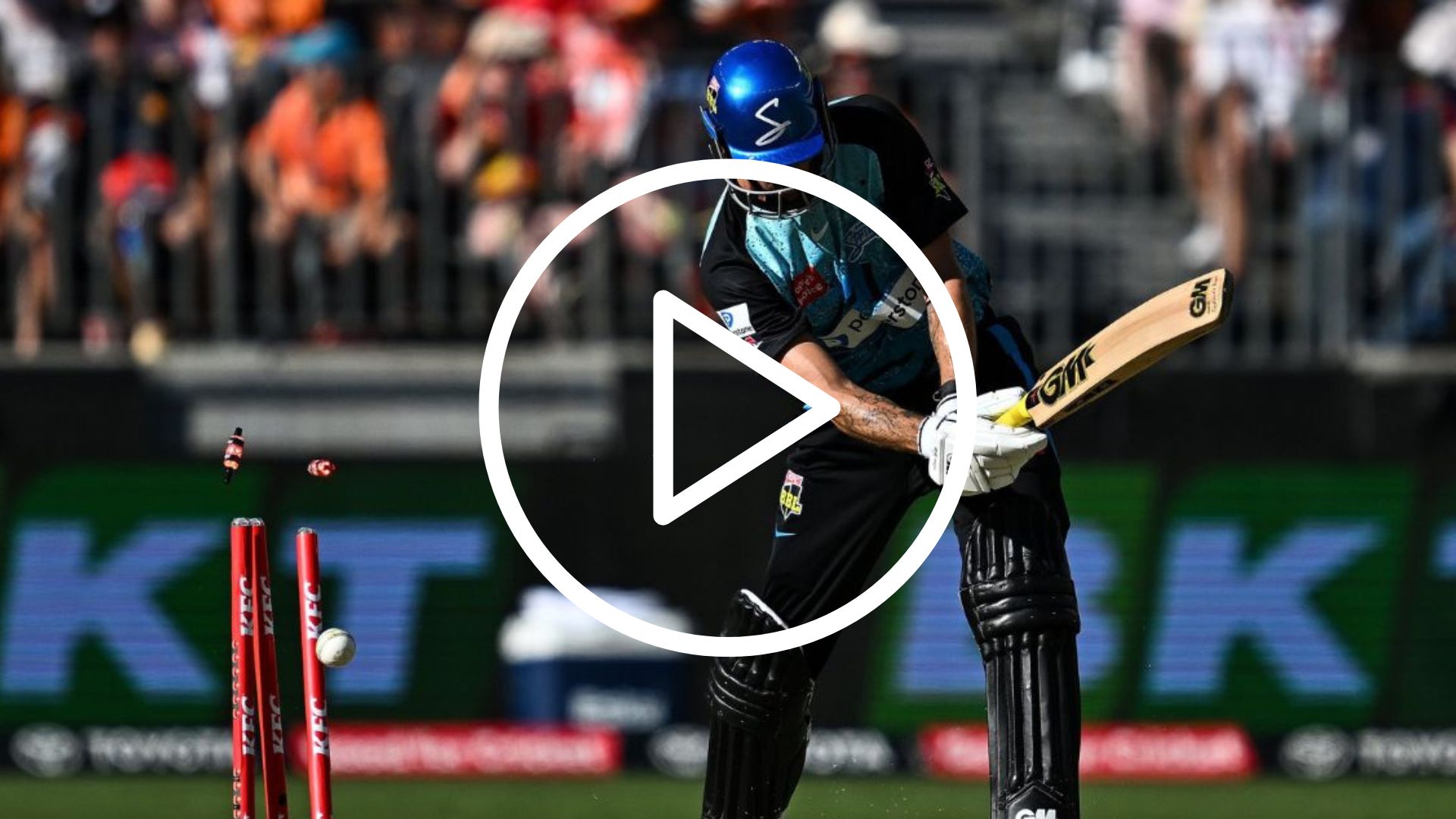 [WATCH] Andrew Tye's Top Notch Yorker Cleans Up Dangerman Matthew Short In BBL Knockout